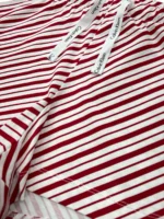 Calvin Klein Women's Sleepwear Drawstring Shorts In Red/White - Image 4