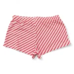 Calvin Klein Women's Sleepwear Drawstring Shorts In Red/White - Image 6