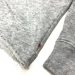 Levi’s Women's Floral Print Cropped Hoodie In Grey Size XL/TG - Image 6