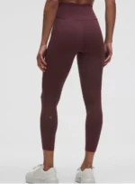 Lululemon Fast and Free HR Tight 25’’ Pocket Size US 8 UK 12 Purple LW5FARS - Image 2