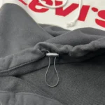 Levi’s Women's Cropped Hoodie | Mineral Black Size XS - Image 10
