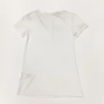 Calvin Klein Jeans Women's Logo V Neck T-Shirt In White - Image 6