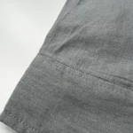 Tommy Hilfiger Men’s Classic Fit Chambray Shirt With Pocket In Grey Size L - Image 4