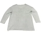 Calvin Klein Women's Long Sleeve Lounge V Neck T-Shirt In Grey Size S - Image 4