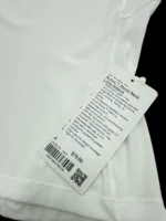 Lululemon Women’s Nulux Mock-Neck Long Sleeve Shirt In White Size US 4 UK 8 - Image 4