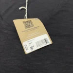 Patagonia Women's V-Neck Mainstay Short Sleeve Top In Ink Black - Image 5