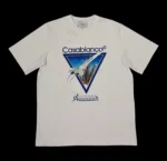 Casablanca Aiir Printed T Shirt White Graphic Airplane Design Size L