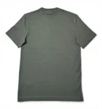 Calvin Klein Men’s Thyme Green Double Flock Logo T-Shirt Size S - Image 5