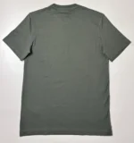 Calvin Klein Men’s Thyme Green Double Flock Logo T-Shirt Size S - Image 8