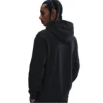 Nike Club Fleece Pullover Hoodie In Black Size M - Image 4