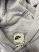 Nike Club Hoodie Grey Pullover BV2654 Size L - Image 7