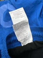BOSS Men's Swim Shorts With Large Contrast Logo In Blue - Image 4