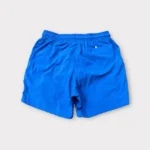 BOSS Men's Swim Shorts With Large Contrast Logo In Blue - Image 5