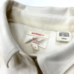 Levi's Women's Boyfriend Fit Check Shirt With Pocket In Soft Beige / White - Image 3