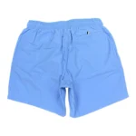 Boss Men's Vertical-Logo-Print Swim Shorts In Quick-Dry Poplin In Blue - Image 12