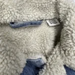 Levis Women's Original Sherpa Trucker Denim Jacket In Blue Size XS/TP - Image 4
