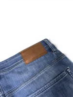 Hugo Boss Orange 90-P Movimento Knit Denim Jeans Blue Distressed Mens W31 L34 - Image 18