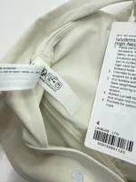 Lululemon Align High-Neck Bra B/C Size US 4 / UK 8 in Light Ivory LTIV - Image 5