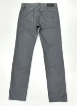 Hugo Boss Men's Slim Fit Jeans In Lightweight Satin Stretch Denim In Dark Grey - Image 14