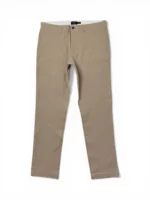 Club Monaco Connor Chino Trousers Beige 34x32 Slim Fit Stretch Mens Smart Casual
