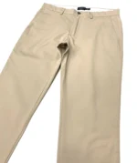 CLUB MONACO Men's Connor Slim Fit Cotton Twill Chinos In Khaki | 30W/30L - Image 4