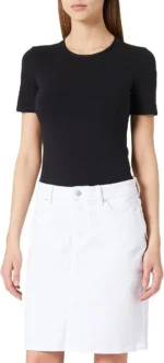 Tommy Hilfiger Women's Straight Rome High Waist Short Skirt In White EU W34 - Image 10