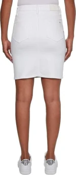 Tommy Hilfiger Women's Straight Rome High Waist Short Skirt In White EU W34 - Image 11