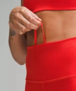 Lululemon Wunder Train High-Rise Leggings with Pockets 25" In Red - Image 6