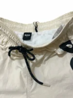 BOSS Men’s Quick-Dry Swim Shorts – Light Beige Poplin - Image 8