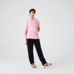 Lacoste Men's Original L.12.12 Petit Piqué Cotton Polo In Rose Pink - Image 2