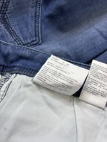 Hugo Boss Men’s Distressed Stretch Jeans Blue Knit Denim W38 L34 Slim Straight - Image 9