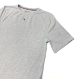 Tommy Hilfiger Women's Relaxed Fit T-Shirt With Small Logo In Grey Size M - Image 2