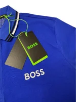 Hugo Boss Polo Shirt Blue Regular Fit Men’s Short Sleeve - Image 2