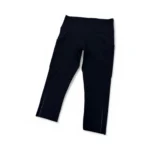 Lululemon Fast and Free Reflective HR Crop 19" Size US 8 / UK 12 in Black - Image 2