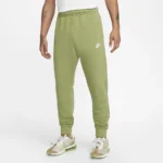 Nike Club Fleece Joggers Olive Green BV2671-334 Men’s XXL Tapered Sweatpants