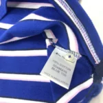 Ben Sherman Men's Short Sleeve Striped Polo T-Shirt In Blue Size S - Image 4