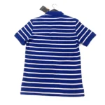 Ben Sherman Men's Short Sleeve Striped Polo T-Shirt In Blue Size S - Image 3