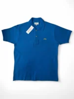 Lacoste Men's Classic Fit L.12.12 Petit Piqué Cotton Polo Size M in Blue