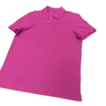 Lotto Men's Classic Polo T-Shirt In Pink Size EU S / USA XS - Image 6