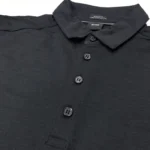 Hugo Boss Men's Regular Fit Long Staple Cotton Polo T-Shirt In Black In Size S - Image 5