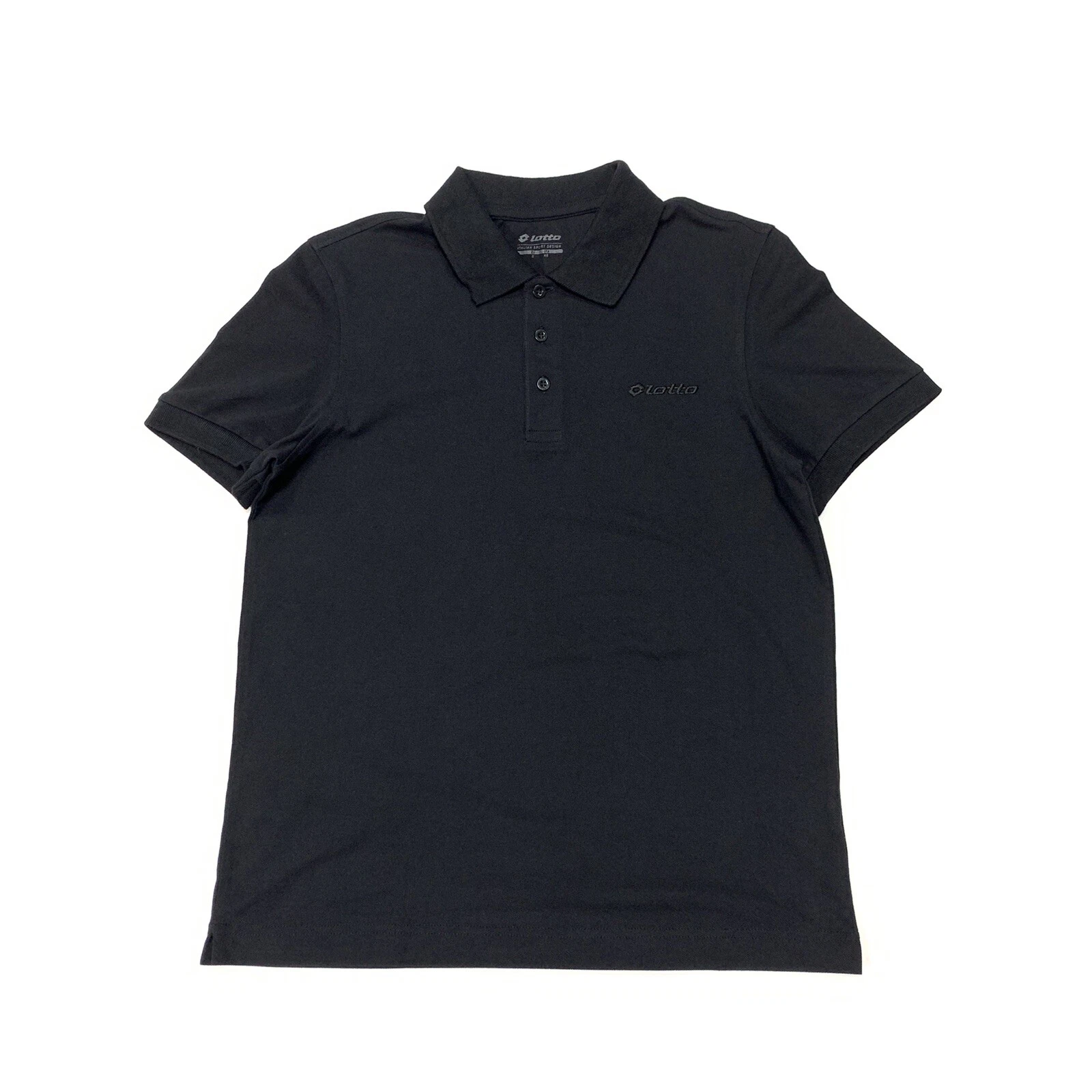 s-l1600 (86) Lotto Men's Classic Polo T-Shirt In Black Size S - Image 1