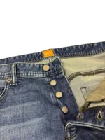 Hugo Boss Orange Regular Fit Jeans W34 L34 Blue Stretch Denim Designer - Image 7