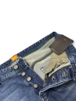 Hugo Boss Orange Regular Fit Jeans W34 L34 Blue Stretch Denim Designer - Image 8