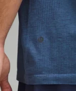 Lululemon Slim Fit Metal Vent Tech Short-Sleeve Shirt In Night Sea/Soft Denim - Image 6