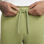 Nike Club Fleece Joggers Olive Green BV2671-334 Men’s XXL Tapered Sweatpants - Image 2