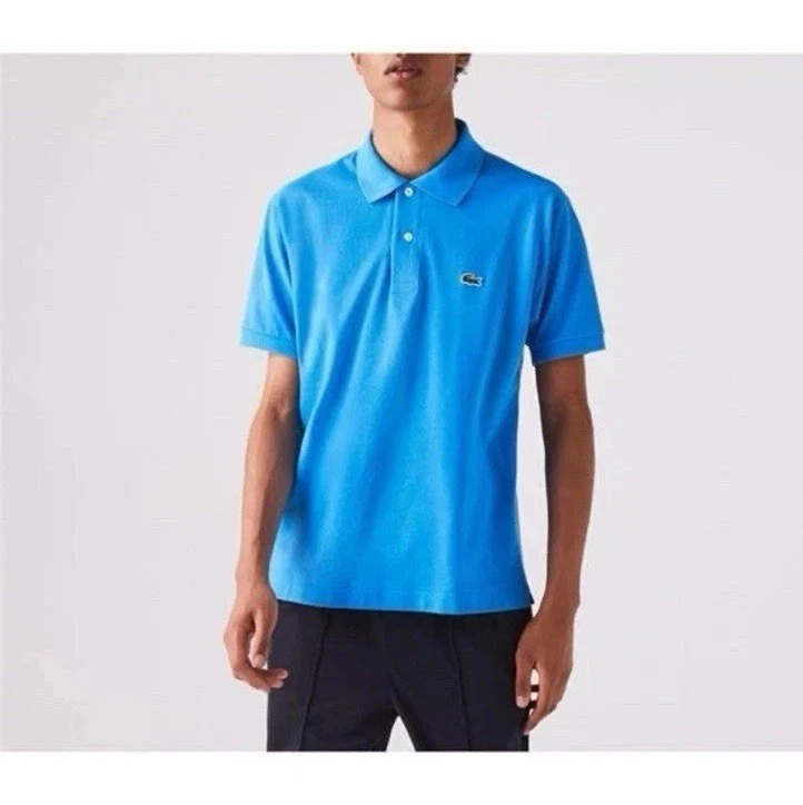s-l960 (34) Lacoste Classic Fit L.12.12 Polo Shirt Size M in Blue - Image 1