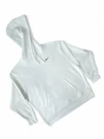 Nike Women's Pullover Hoodie Size M In White - Image 7