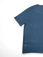 Lululemon Slim Fit Metal Vent Tech Short-Sleeve Shirt In Night Sea/Soft Denim - Image 11